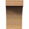 Ekena Millwork Huntington Smooth Rafter Tail, Western Red Cedar, 5 1/2"W x 10"H x 18"L RFT06X10X18HUN00SWR - alternate 4